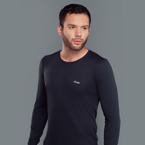 POLO MANGA LARGA para Hombre ACTVITTA NEGRO 40004.300.25402