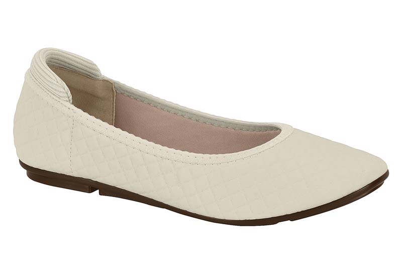 Flats blancos online mujer