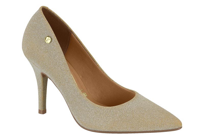 Zapatos stilettos dorados hot sale