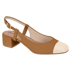 ZAPATOS WORK CHIC BEIRA RIO CAMEL 4301.111.9569.96441