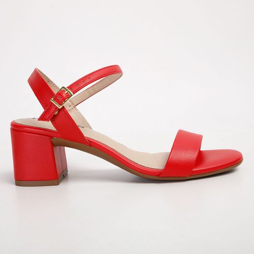 SANDALIAS PARA MUJER MOLECA ROJO 5496.101.9569.86347