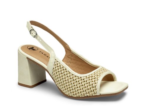 SANDALIAS PARA MUJER TANARA CREMA T8662.0003.M86623.C86623