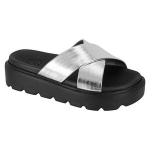 SANDALIAS NIÑA MOLEKINHA PLATA 2362.100.14710