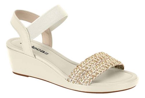 SANDALIAS CUÑAS MOLECA BLANCO 5512.101.28558