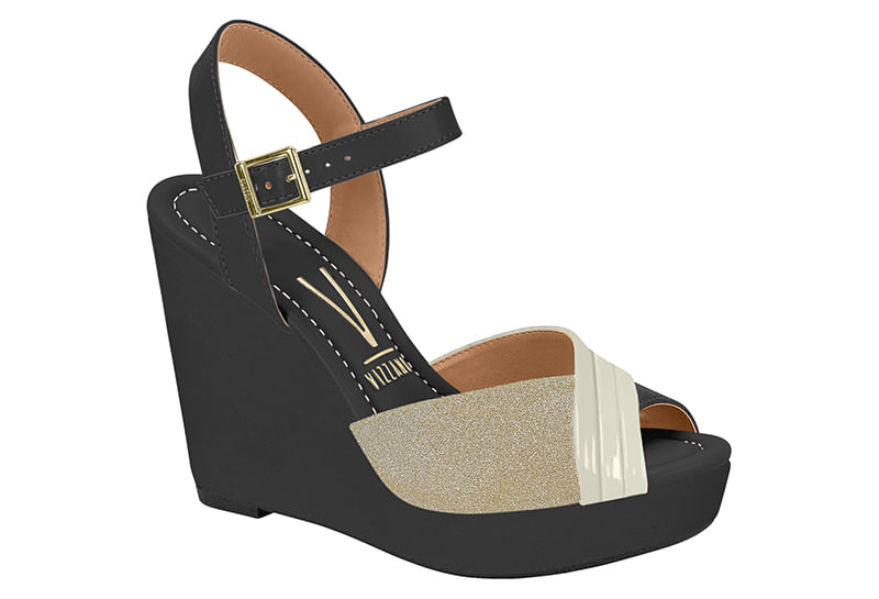 SANDALIAS MUJER VIZZANO NEGRO Mossa