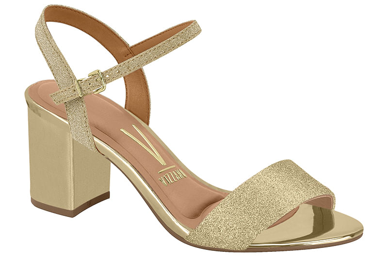 SANDALIAS MUJER VIZZANO DORADO Mossa