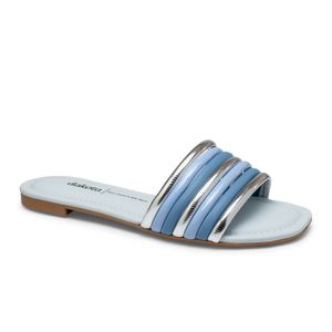SANDALIAS FLATS KOLOSH PLATA Y8482.0010.M84820
