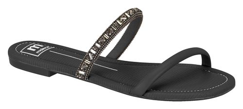 SANDALIAS FLATS MOLECA NEGRO 5429.443.28525
