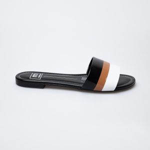 SANDALIAS FLATS MOLECA NEGRO 5429.404.23834