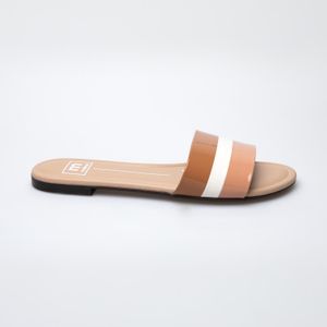 SANDALIAS FLATS MOLECA CAMEL 5429.404.29690