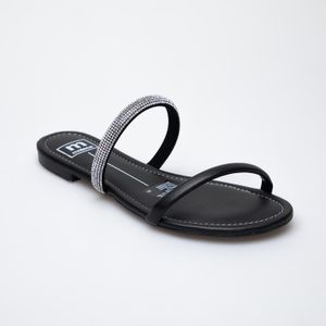 SANDALIAS FLATS MOLECA NEGRO 5429.443.26696.32529