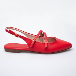 ZAPATOS DESTALONADO BEIRA RIO ROJO 4134.1012.9569
