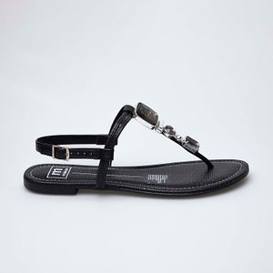 SANDALIAS MUJER MOLECA NEGRO 5429.454.11201