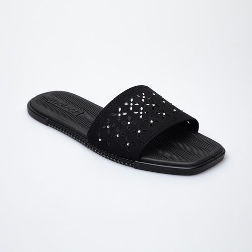 SANDALIAS FLATS MOLECA NEGRO 5494.115.5881