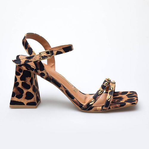 SANDALIAS ANIMAL PRINT VIZZANO CAMEL 6464.438.29122