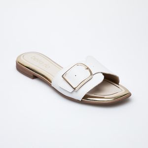 SANDALIAS FLATS BEIRA RIO BLANCO 8431.125.9569