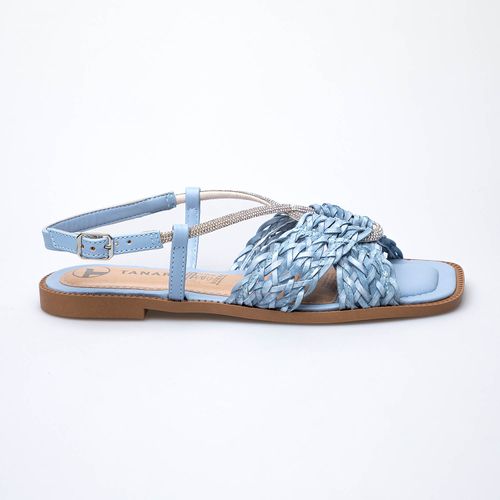 SANDALIAS FLATS TANARA CELESTE T8621.0006.M86216