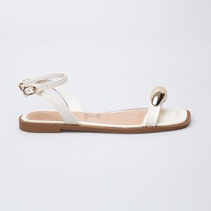 SANDALIAS FLATS TANARA BLANCO T8622.0002.M86222