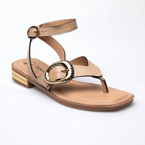 SANDALIAS FLATS TANARA MARRON T8692.0001.M86921