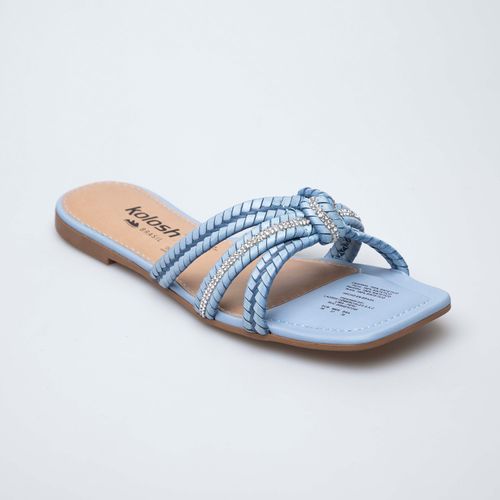 SANDALIAS FLATS KOLOSH AZUL Y7943.0006.M79436
