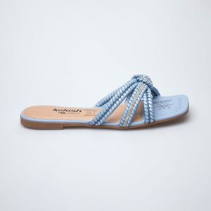 SANDALIAS FLATS KOLOSH AZUL Y7943.0006.M79436