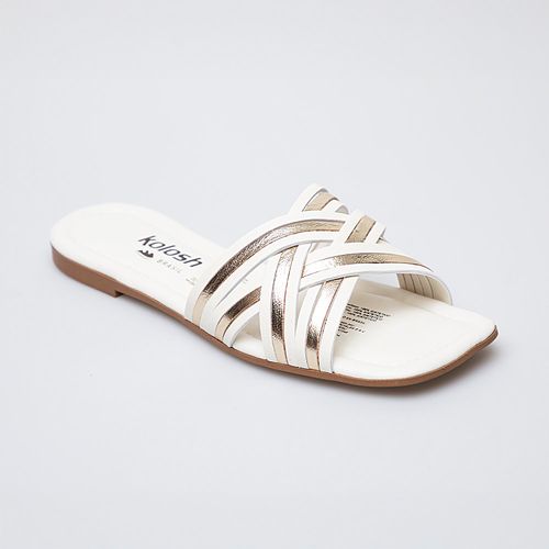 SANDALIAS FLATS KOLOSH CREMA Y8032.0001.M80321