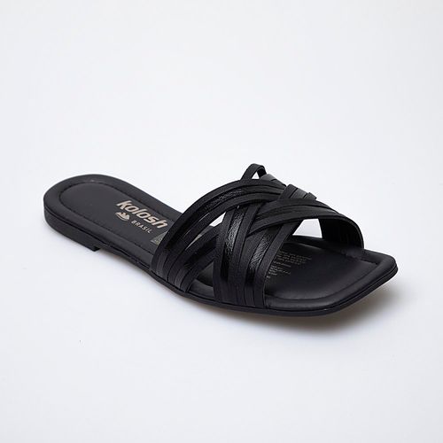 SANDALIAS FLATS KOLOSH NEGRO Y8032.0004.M80324