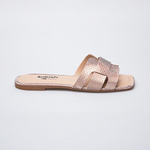 SANDALIAS FLATS KOLOSH ROSADO Y8041.0001.M80411