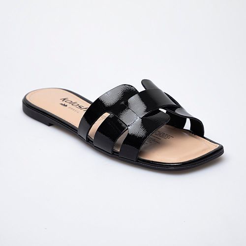 SANDALIAS FLATS KOLOSH NEGRO Y8041.0006.M80416