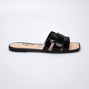 SANDALIAS FLATS KOLOSH NEGRO Y8041.0006.M80416