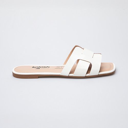SANDALIAS FLATS KOLOSH CREMA Y8041.0007.M80417