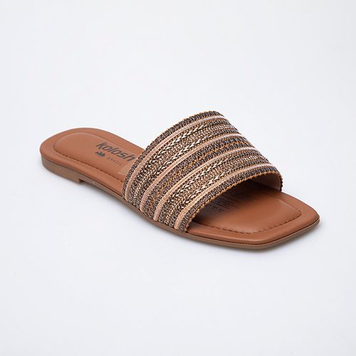 SANDALIAS FLATS KOLOSH MARRON Y8382.0003.M83823