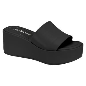 SANDALIAS MUJER MOLECA NEGRO 5566.100.9569